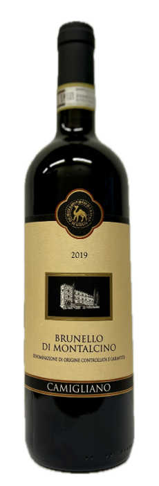 BRUNELLO CAMIGLIANO ETICHETTA STORICA