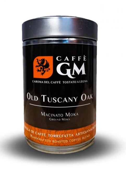 CAFFE’ TOSTATO A LEGNA LATTINA OLD TUSCANY MACINATO MOKA GM GR 250