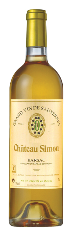 CHATEAU SIMON VID DE SAUTERNES BARSAC