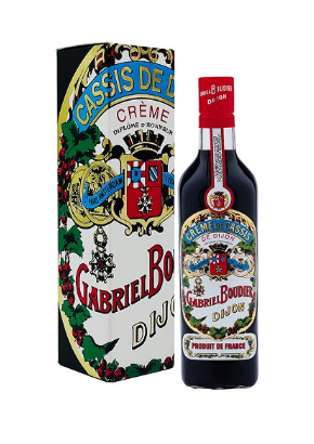 CREME DE CASSIS GABRIEL BOUDIER DIJON LT 0.5