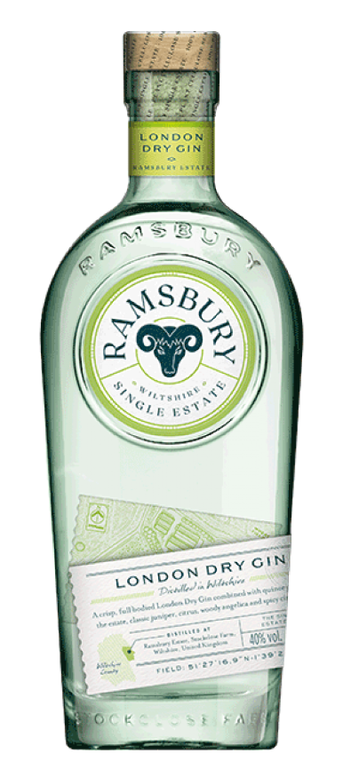 GIN ESTATE LONDON DRY RAMSBURY INGHILTERRA LT 0.7