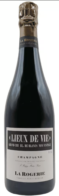 LA ROGERIE LIEUX DE VIE GRAND CRU BLANC DE BLANCS NON VINTAGE N. 02