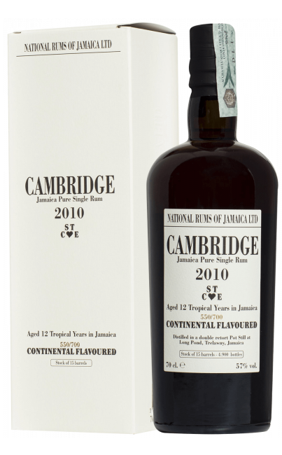 RHUM CAMBRIDGE LONG POND STC♥E 2010 SMALL BATCH Y. O. 12 JAMAICA