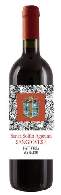 SANGIOVESE SENZA SOLFITI AGGIUNTI BARBI