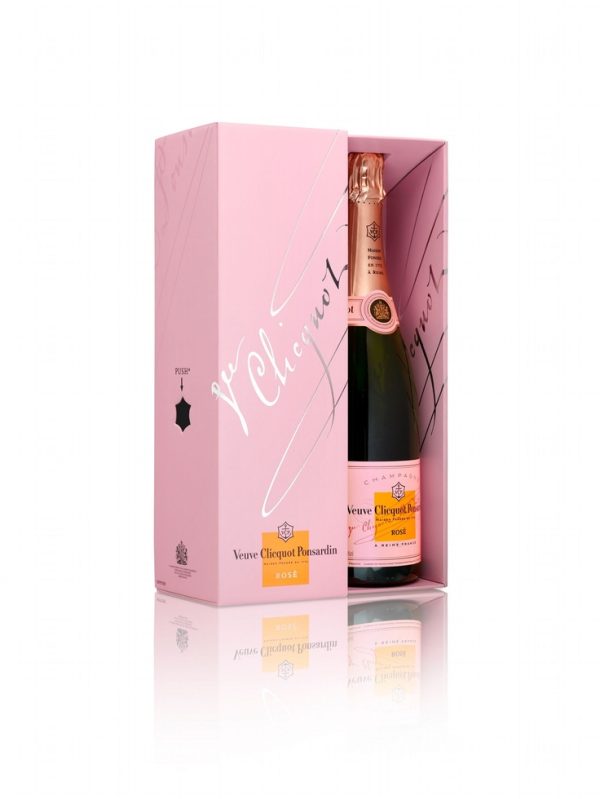 CHAMPAGNE VEUVE CLICQUOT DESIGN BOX ROSE’