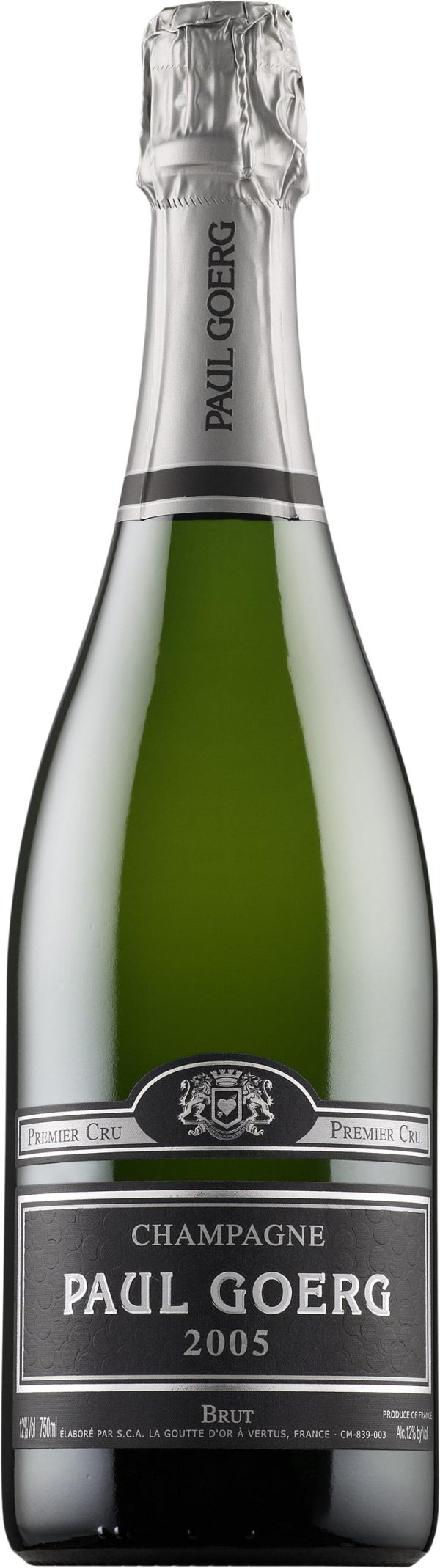 CHAMPAGNE PAUL GOERG BRUT VINTAGE V09