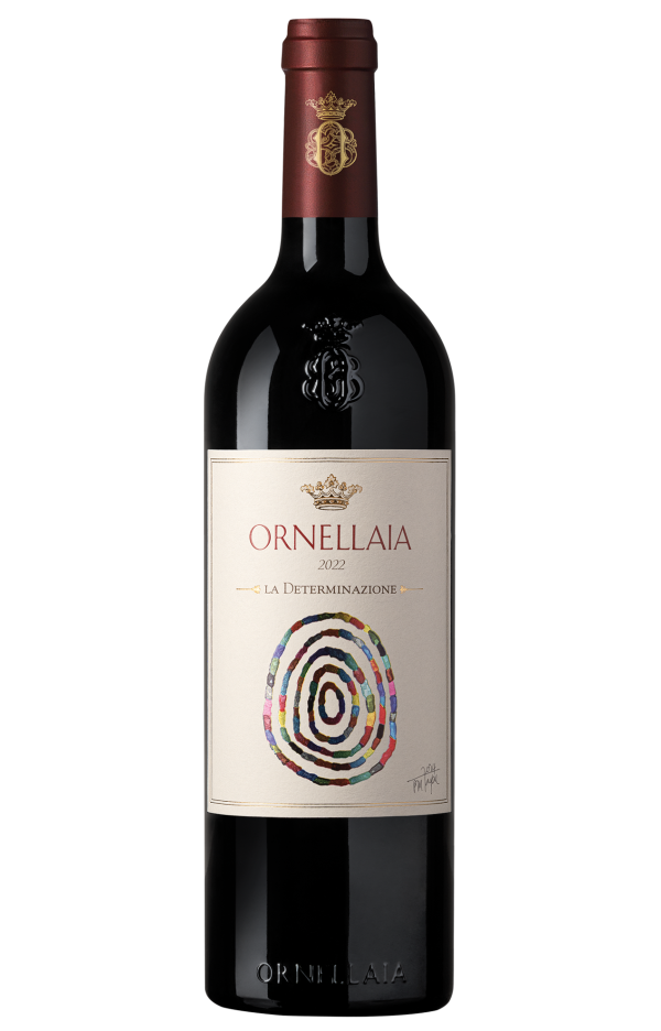 BOLGHERI SUPERIORE ORNELLAIA VENDEMMIA D’ARTISTA LA DETERMINAZIONE V22