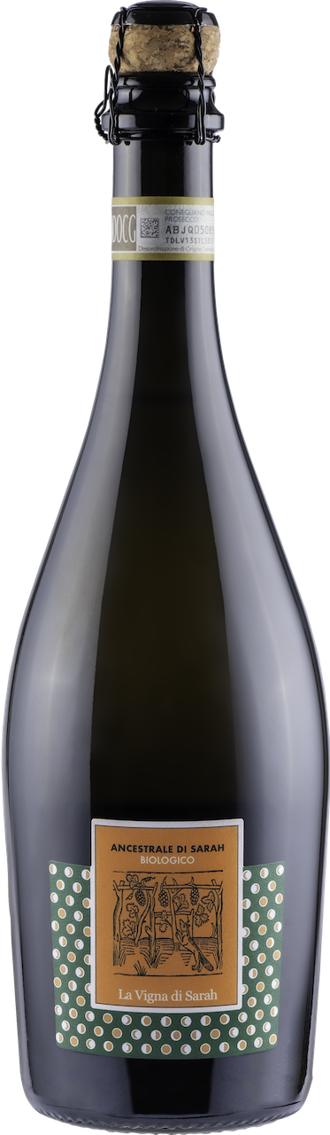 CONEGLIANO VALDOBBIADENE PROSECCO FRIZZANTE ANCESTRALE LA VIGNA DI SARAH BIOLOGICO