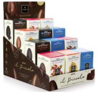 UOVA TUTTI I GUSTI ESPOSITORE AMEDEI GR 80